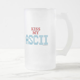 Chope Givrée Embrassez mon ASCII