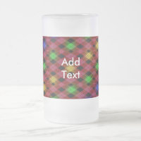 en vichy vérifier le Motif multicolore