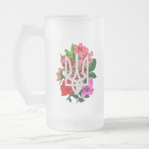 Chope Givrée Encore botanique et trident ukrainien tryzub