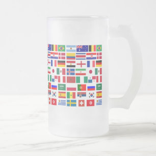 Chope Givrée ÉQUIPE DE FOOTBALL DE FOOTBALL D'origine DRAPEAUX 