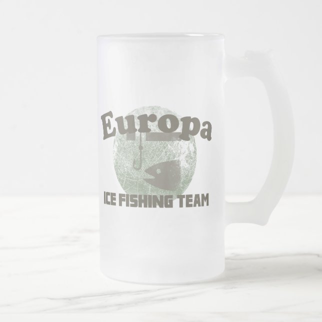 Chope Givrée Équipe de pêche de glace d'Europa (Droit)