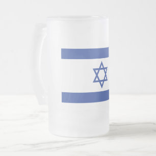 Chope Givrée Etat d'Israël Drapeau, Étoile de David Juifs