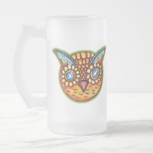 Chope Givrée Falln Orange Owl Vintage Halloweenies
