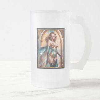 Chope Givrée Femme dans l'opulent or turquoise Attrait par Xzen