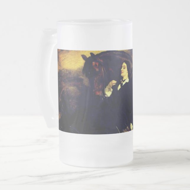 Chope Givrée Femme et Cheval (Devant gauche)