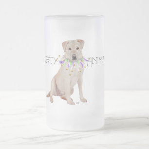 Chope Givrée Fête d'animaux Labrador Jaune