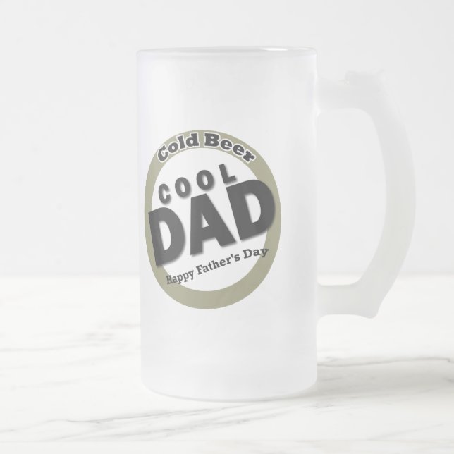 Chope Givrée Fête des pères papa cool (Droit)