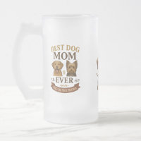 Fier cadeau Fur Mama avec Labrador et Yorkie 16oz
