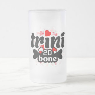 Chope Givrée Fière Trini 2D Bone Drôle Trinidadien Dit