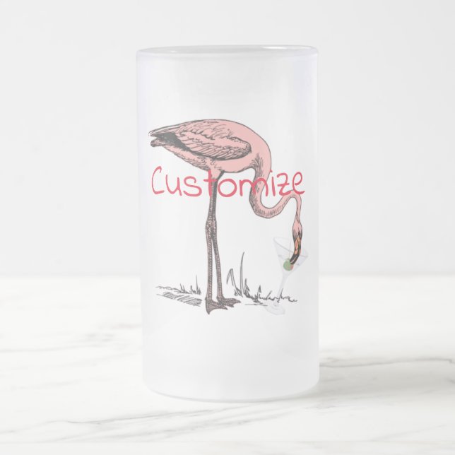Chope Givrée Flamant rose Boire Martini Thunder_Cove (Centre)