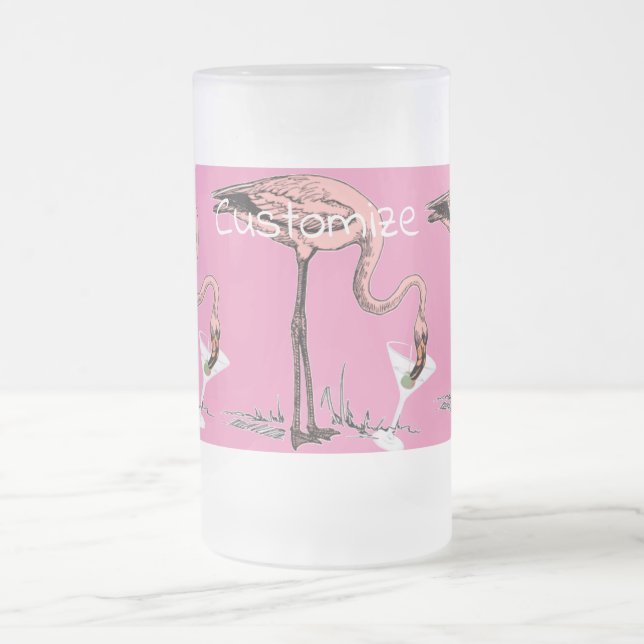 Chope Givrée Flamant rose Boire Martini Thunder_Cove (Centre)