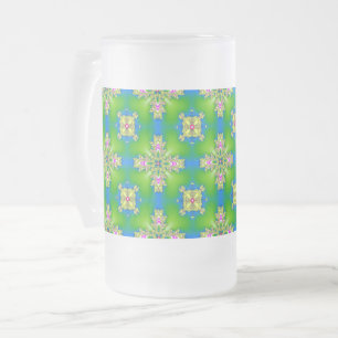 Chope Givrée Fleurs Artdeco dans le style rétro