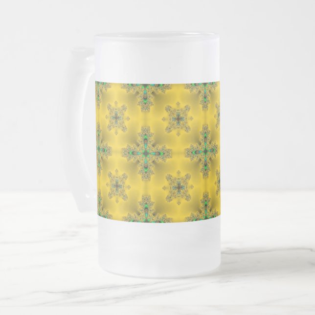 Chope Givrée Fleurs Artdeco dans le style rétro (Devant gauche)