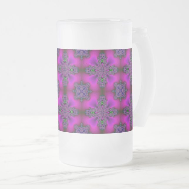 Chope Givrée Fleurs Artdeco dans le style rétro (Devant droit)