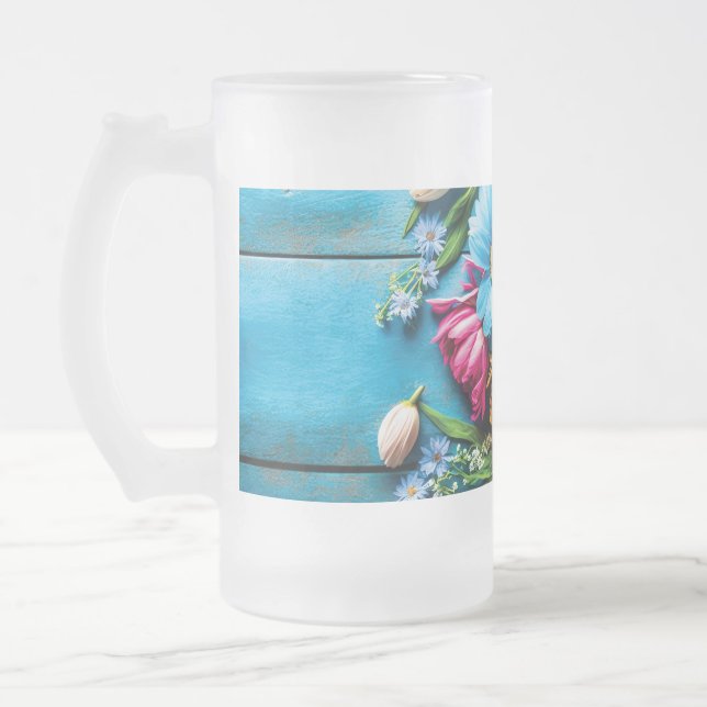 Chope Givrée Fleurs colorées (Gauche)