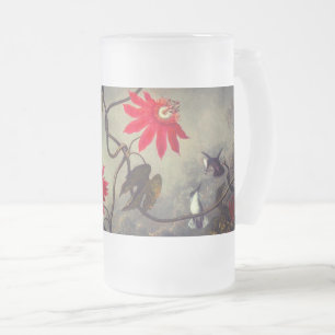 Chope Givrée Fleurs de passion avec tête de colibris