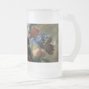 Chope Givrée Floral vintage Jan van Huysum Bouquet de fleurs