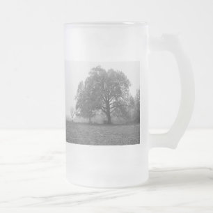 Chope Givrée Foggy Automne Gris En Niveaux De Matin Bière De Ve