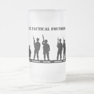 Chope Givrée Fondateurs tactiques d'ATX de verre