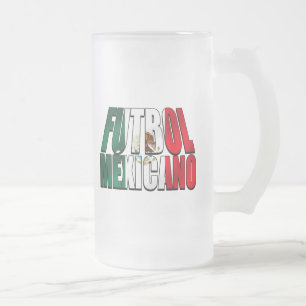 Chope Givrée Football Mexicano - logo de drapeau du Mexique