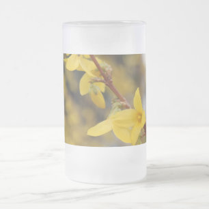 Chope Givrée Forsythia, 迎 花 春, cloches dorées