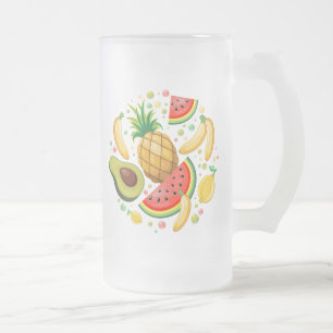 Chope Givrée Fruits d'été frais Motif