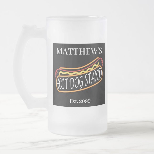 Chope Givrée Fun Hot Dog Stand Drinkware Soda Tumblasses Lunett (Gauche)