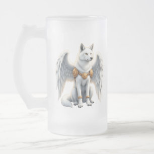 Chope Givrée Gardien de l'Aube – Le Loup à l'Aile Blanche.