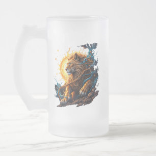 Chope Givrée Gardien du Seuil Solaire – Lion de l'Équilibre
