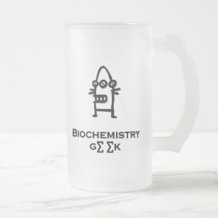 Chope Givrée Geek de biochimie à trois yeux