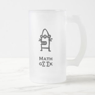 Chope Givrée Geek mathématique de trois yeux bot