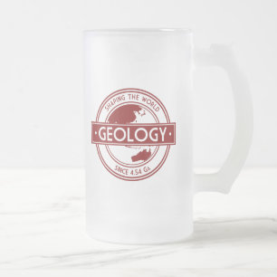 Chope Givrée Géologie formant le logo du monde (Asie/Australie