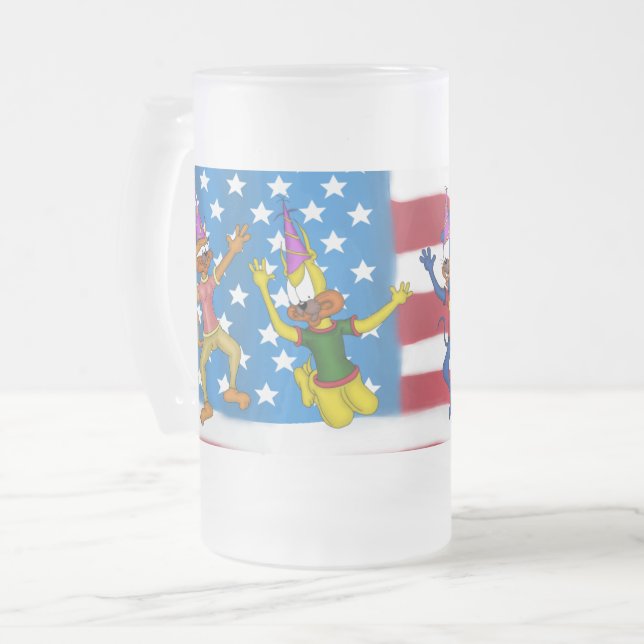 Chope Givrée Goutte de bière congelée (Devant gauche)