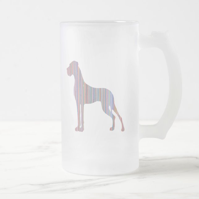 Chope Givrée Grand Danois en couleurs pastel (Droit)