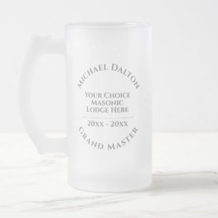 Chope Givrée Grand Maître Maçonnique