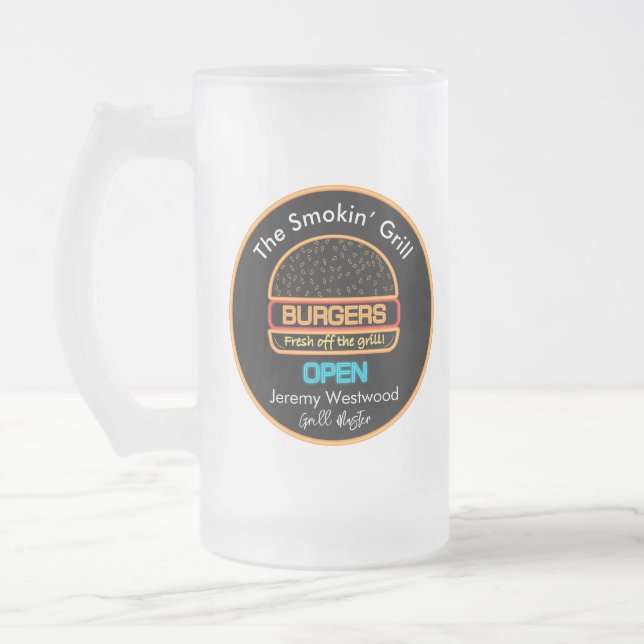 Chope Givrée Grill Master Grill Verre à griller Boisson (Gauche)