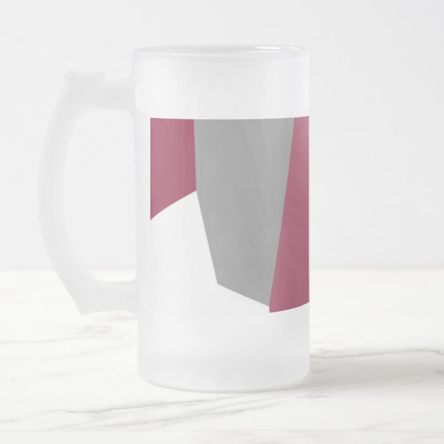 Chope Givrée Gris rose et blanc (Gauche)