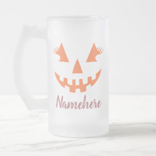 Chope Givrée Halloween Citrouille Jack-o'-lantern fille personn