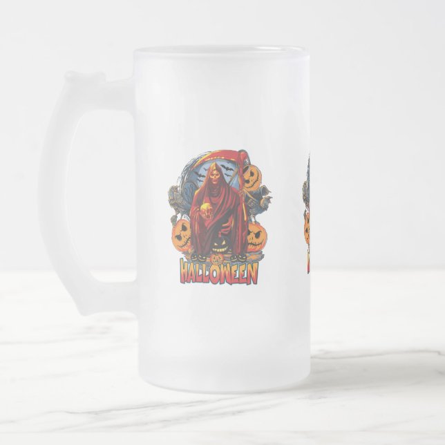 Chope Givrée Halloween Evil skeleton (Gauche)