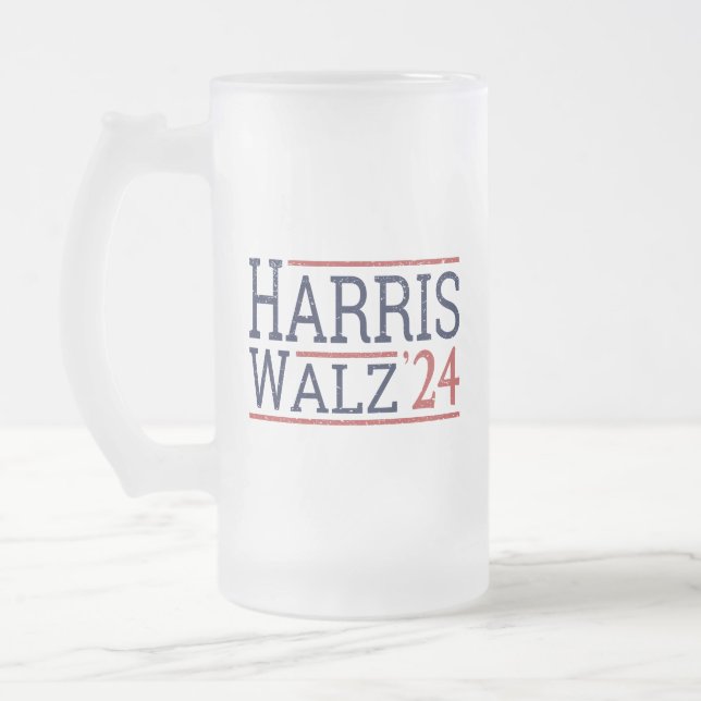 Chope Givrée Harris Walz Election 2024 I (Gauche)