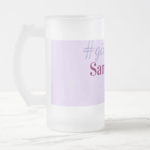 Chope Givrée hashtag Girlyvibes rose violet clair vibes féminin