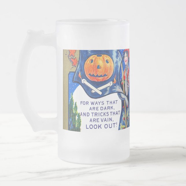 Chope Givrée Heure d'Halloween tombée (Gauche)