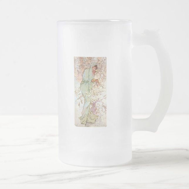 Chope Givrée Hiver par Mucha (Droit)