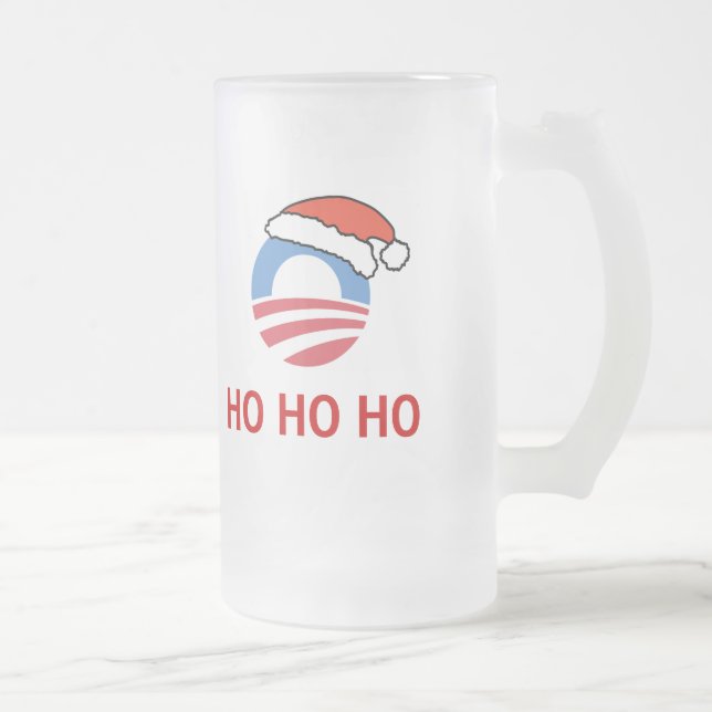 Chope Givrée Ho Ho Ho Obama Stein (Droit)