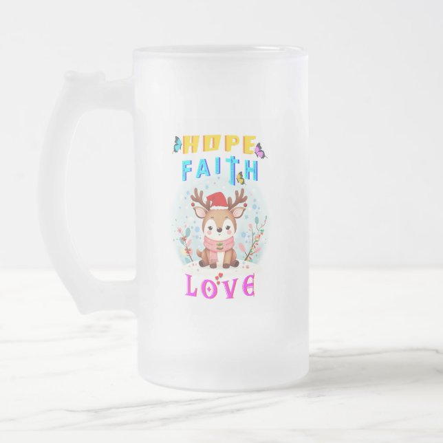 Chope Givrée Hope Faith Love (Gauche)