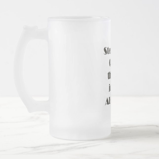 Chope Givrée Hors du café (Gauche)