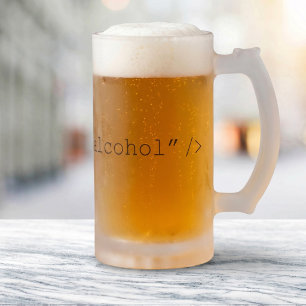 Chope Givrée HTML Input Alcool - Blague pour Développeur Web