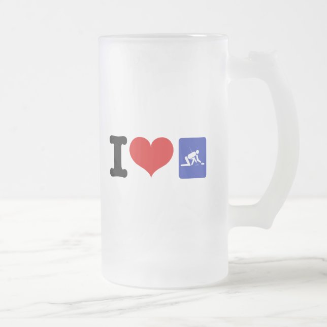 Chope Givrée I Heart Curling (Droit)