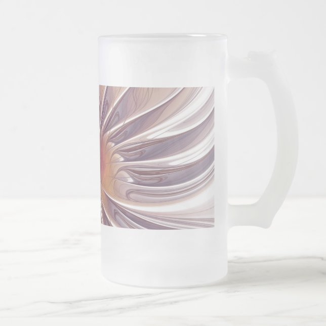 Chope Givrée Imaginaire de fleurs art fractal abstrait (Droit)