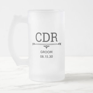 Chope Givrée Initiales du marié